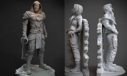 Conception figurine Blender