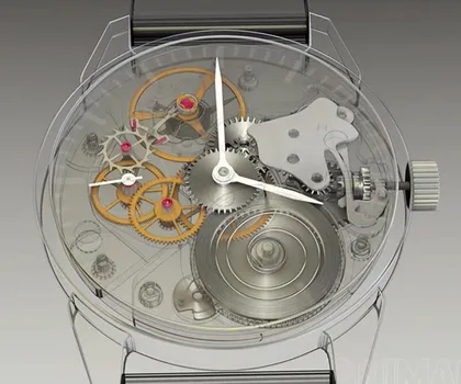 Animation montre Blender