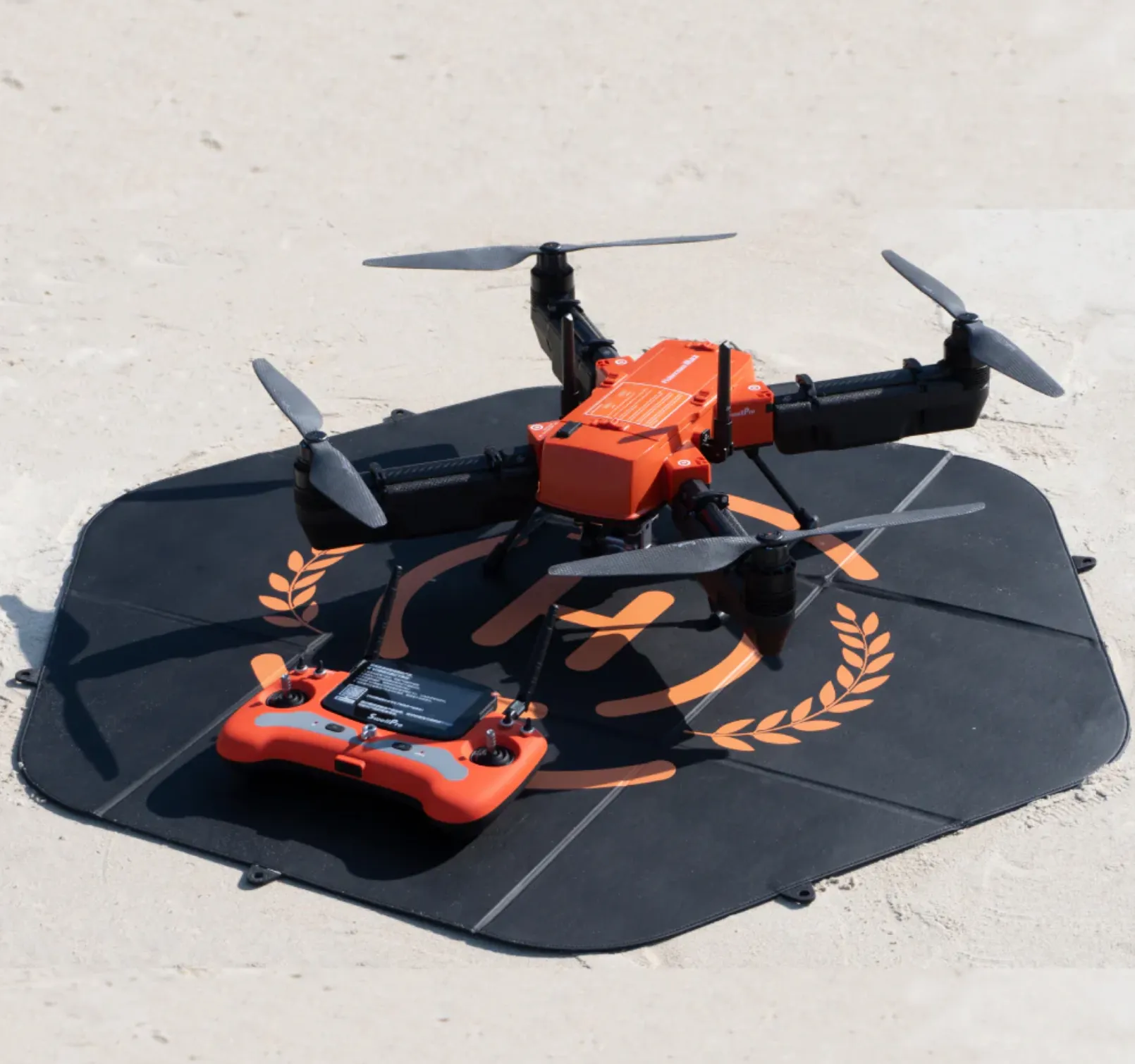 Atterrissage d'un drone