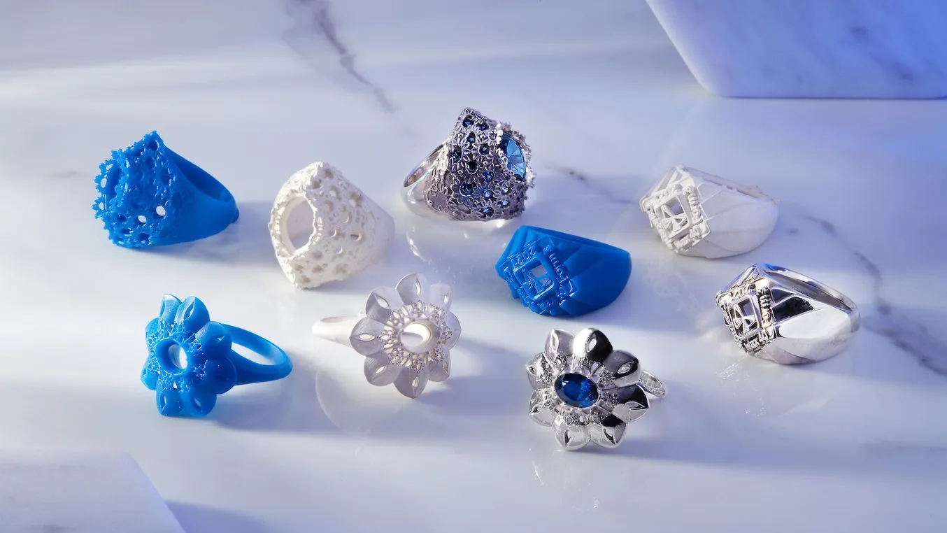 Bijoux imprimés en 3D