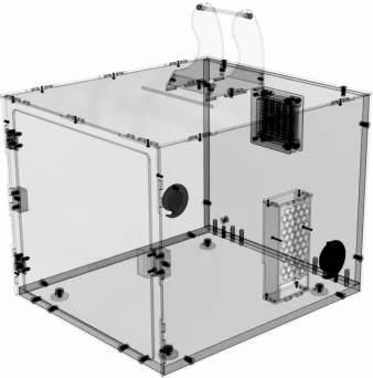 Caisson imprimante 3D