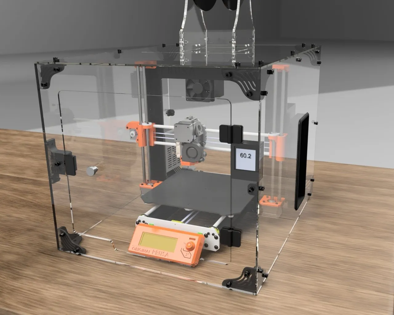 Caisson imprimante 3D