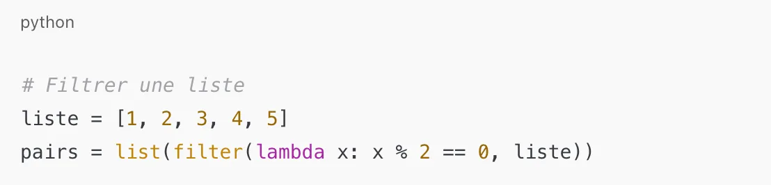 Code important pour Python illustration