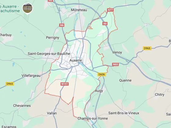 Carte d'Auxerre