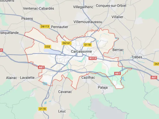 Carte de Carcassonne