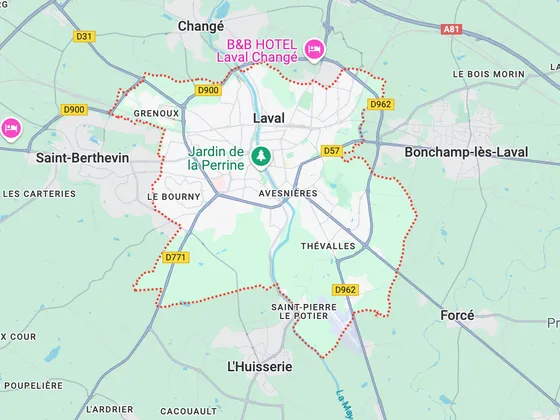 Carte de Laval