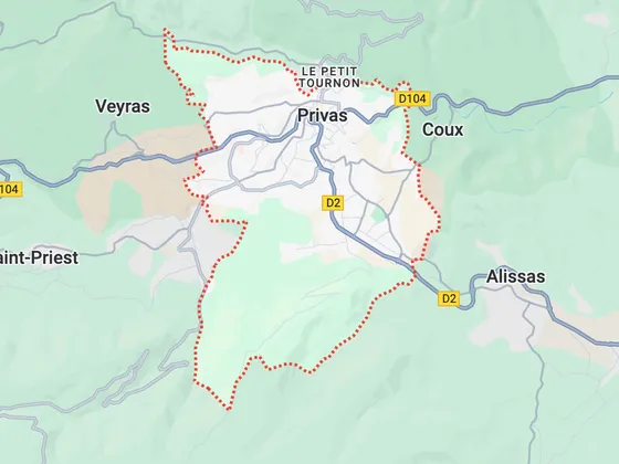 Carte de Privas