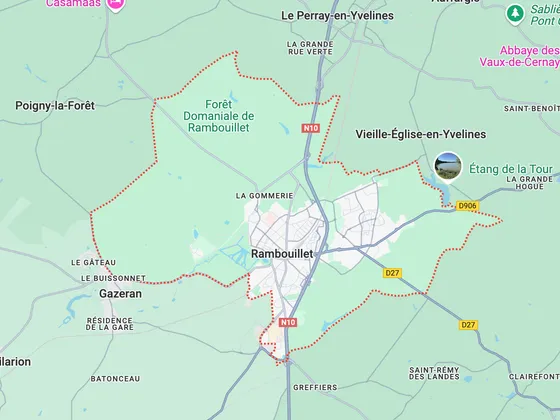Carte de Rambouillet