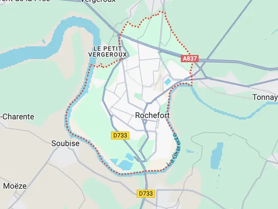 Carte de Rochefort