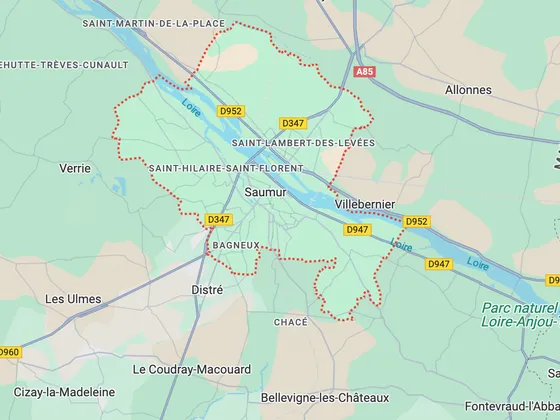 Carte de Saumur