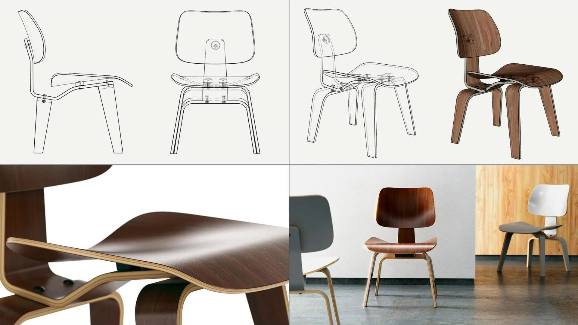 Chaise sketchUp