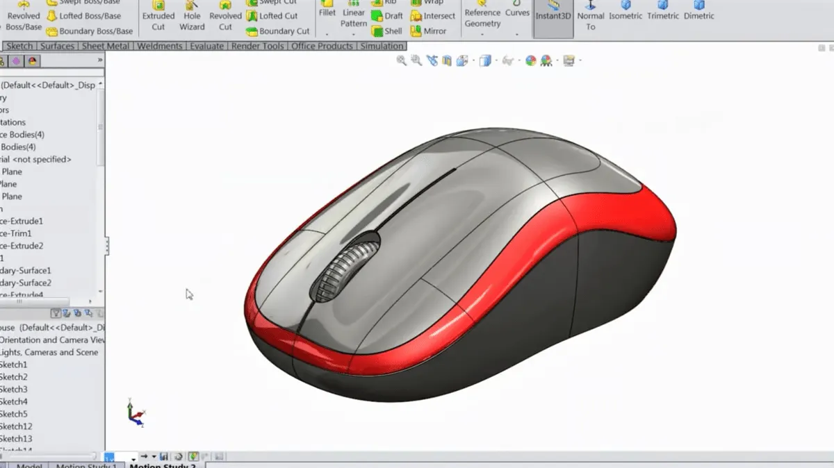Design de produit Solidworks