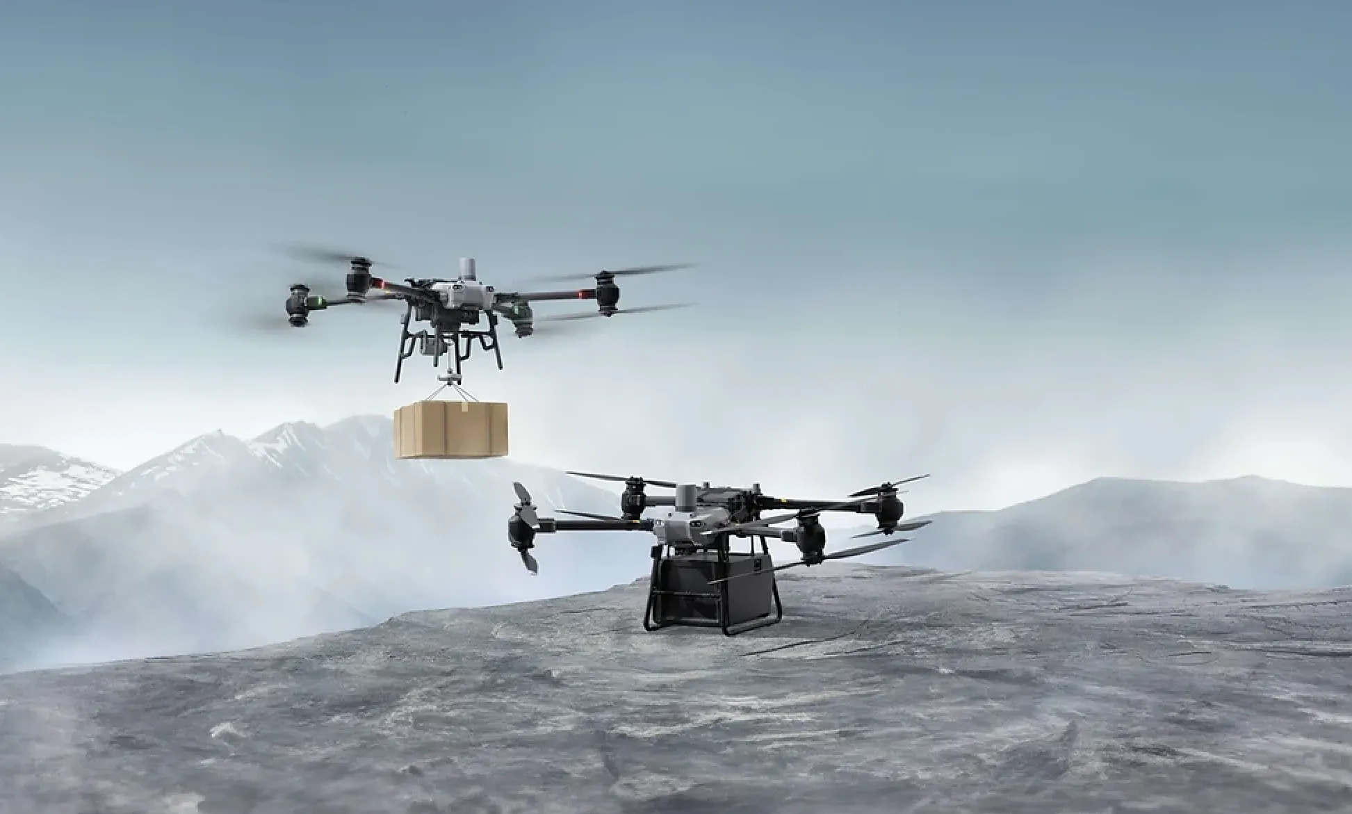 Drone en livraison