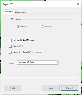 Export to STL dans revit