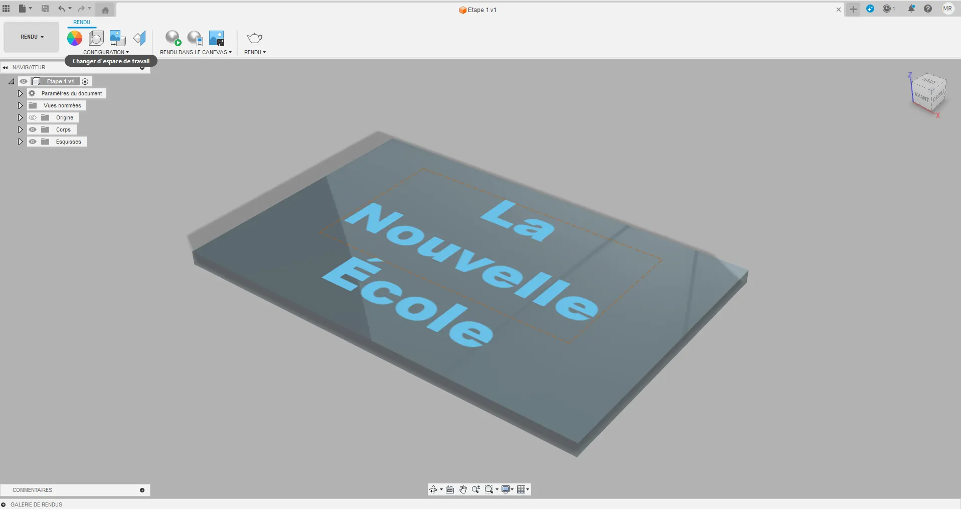 Fusion 360 pour la gravure laser CNC de verre
