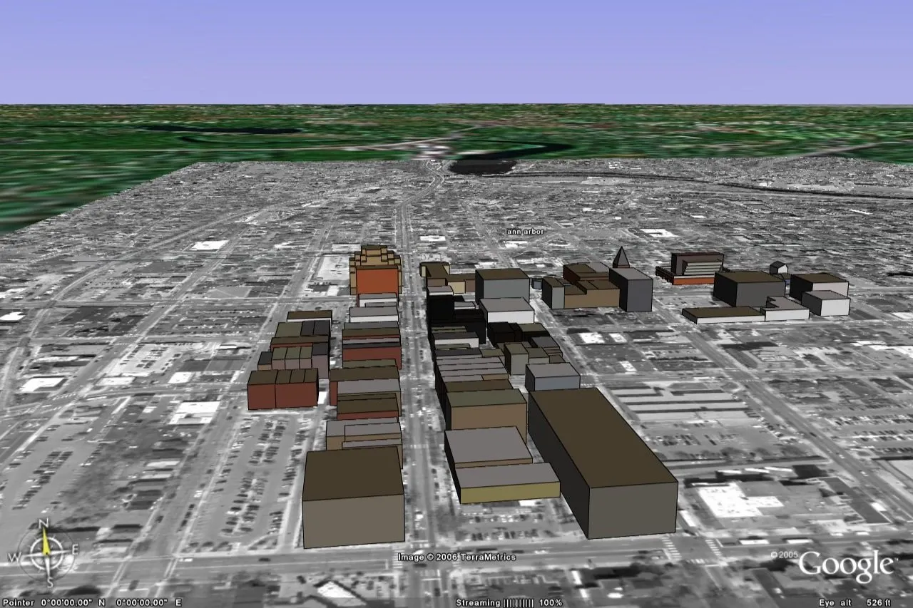 Google earth et sketchup
