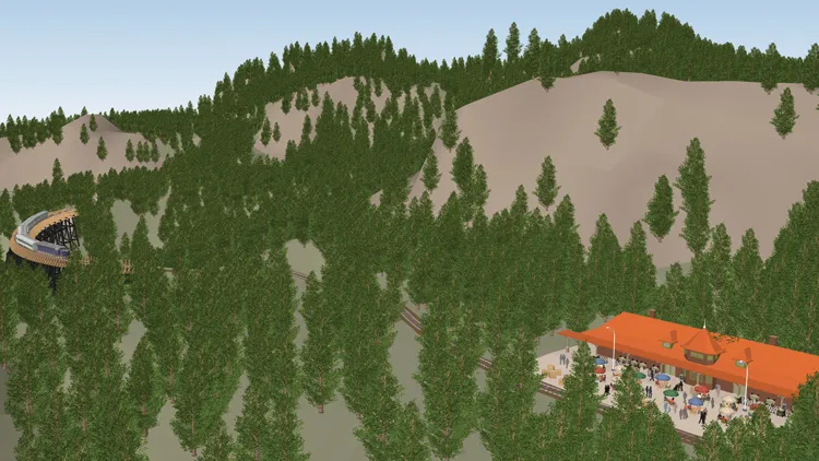 Grand paysage SketchUp