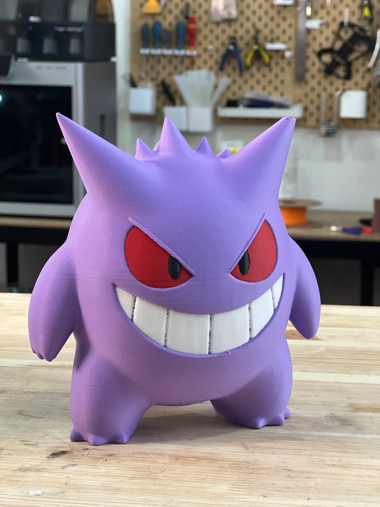 Figurine de Gengar imprimée en 3D