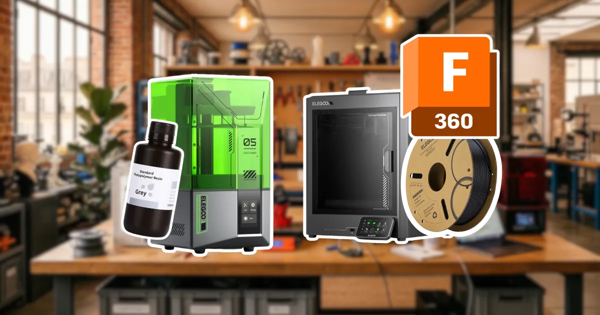 Deux technologies d'imprimante 3D avec Fusion 360