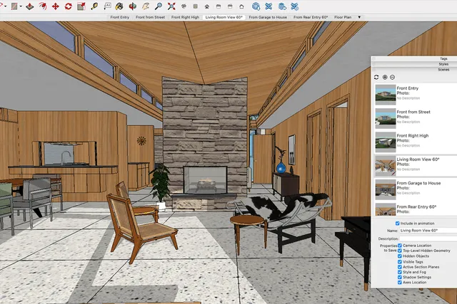 Comment faire une capture d'écran sur Sketchup
