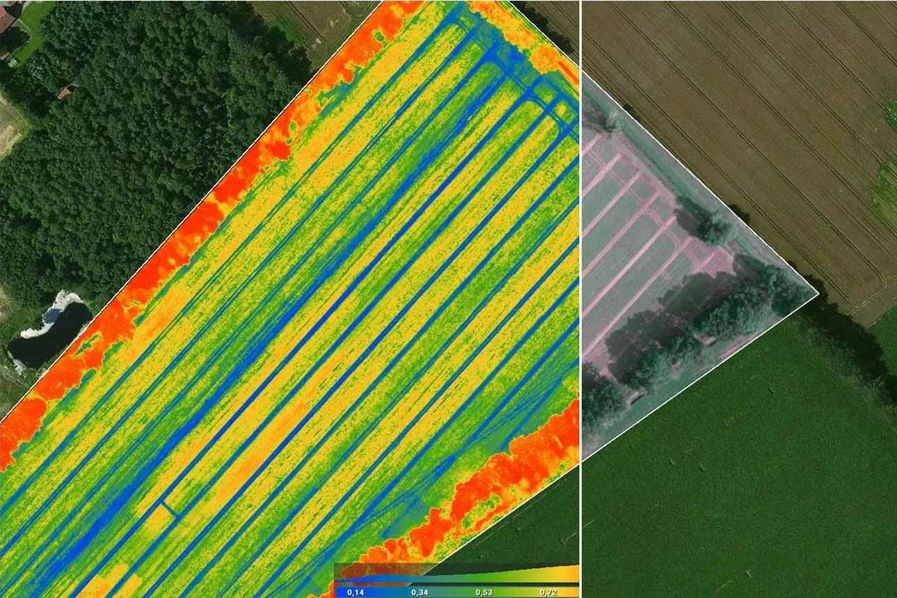 L'agriculture et les drones
