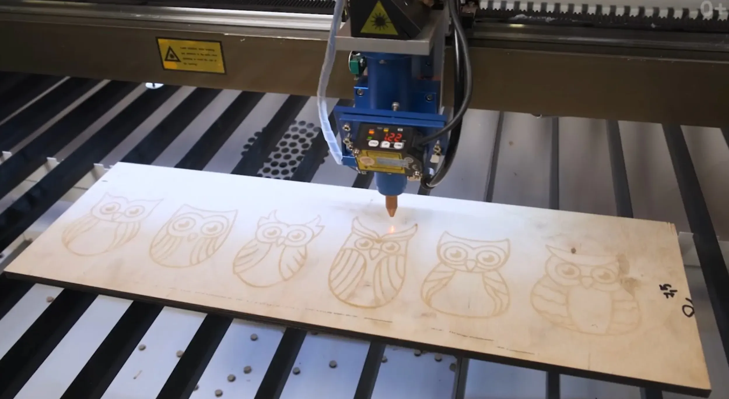 Laser pour bois