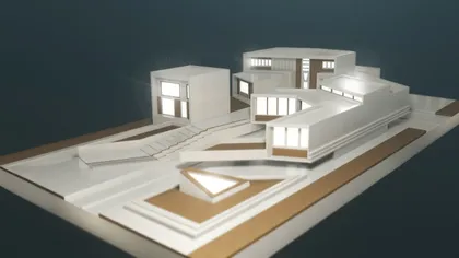 Maquette architecturale Blender