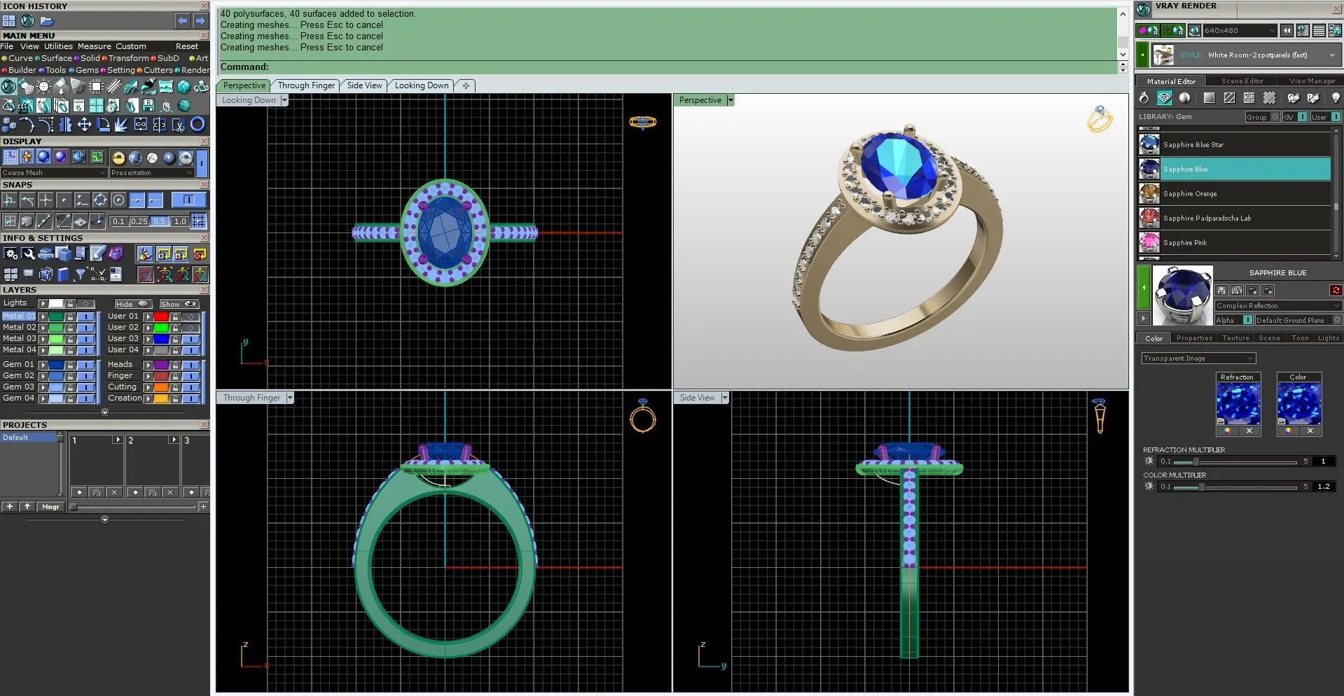 Matrix plugin pour Rhino 3D