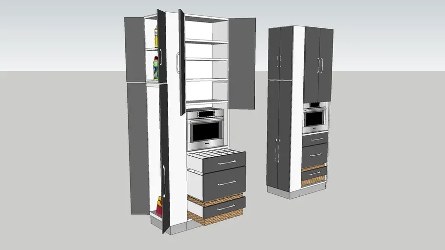 Meuble cuisine 3D