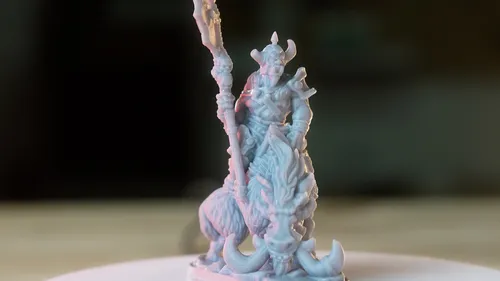 Miniature imprimée en 3D FDM
