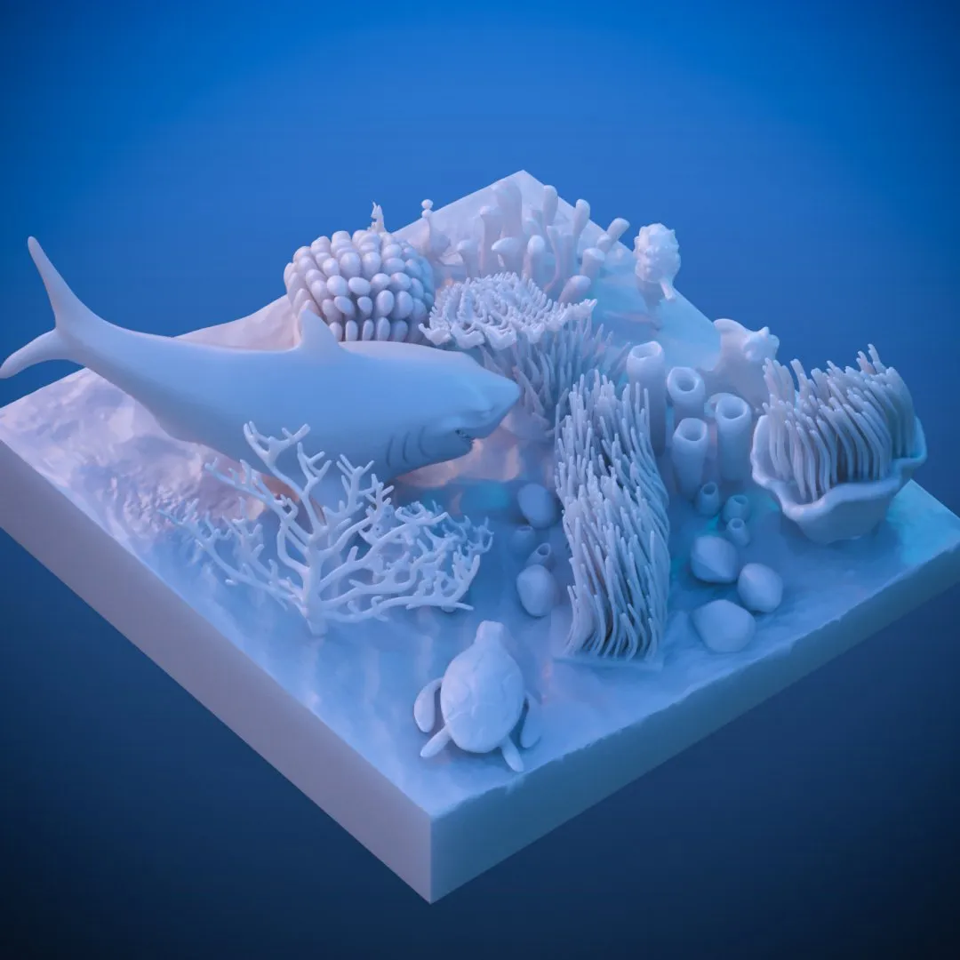 Modèle 3d avec plusieurs composants