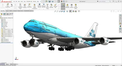Modélisation avion SolidWorks
