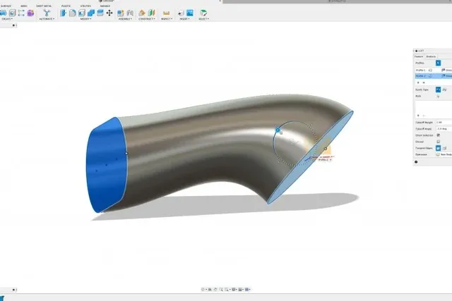 Outil Mirror pour créer des symétries Fusion 360