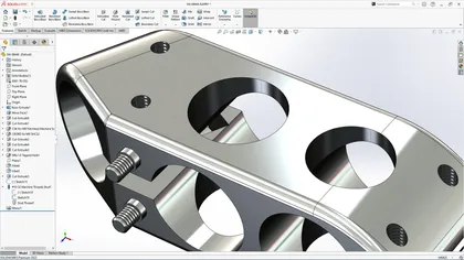 Modélisation pièce mécanique SolidWorks