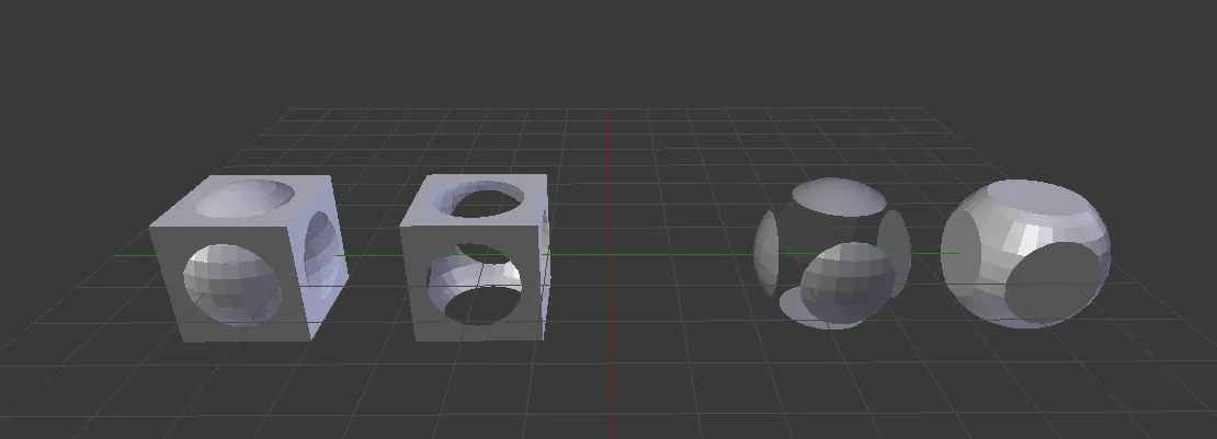 Modificateur Booléen blender
