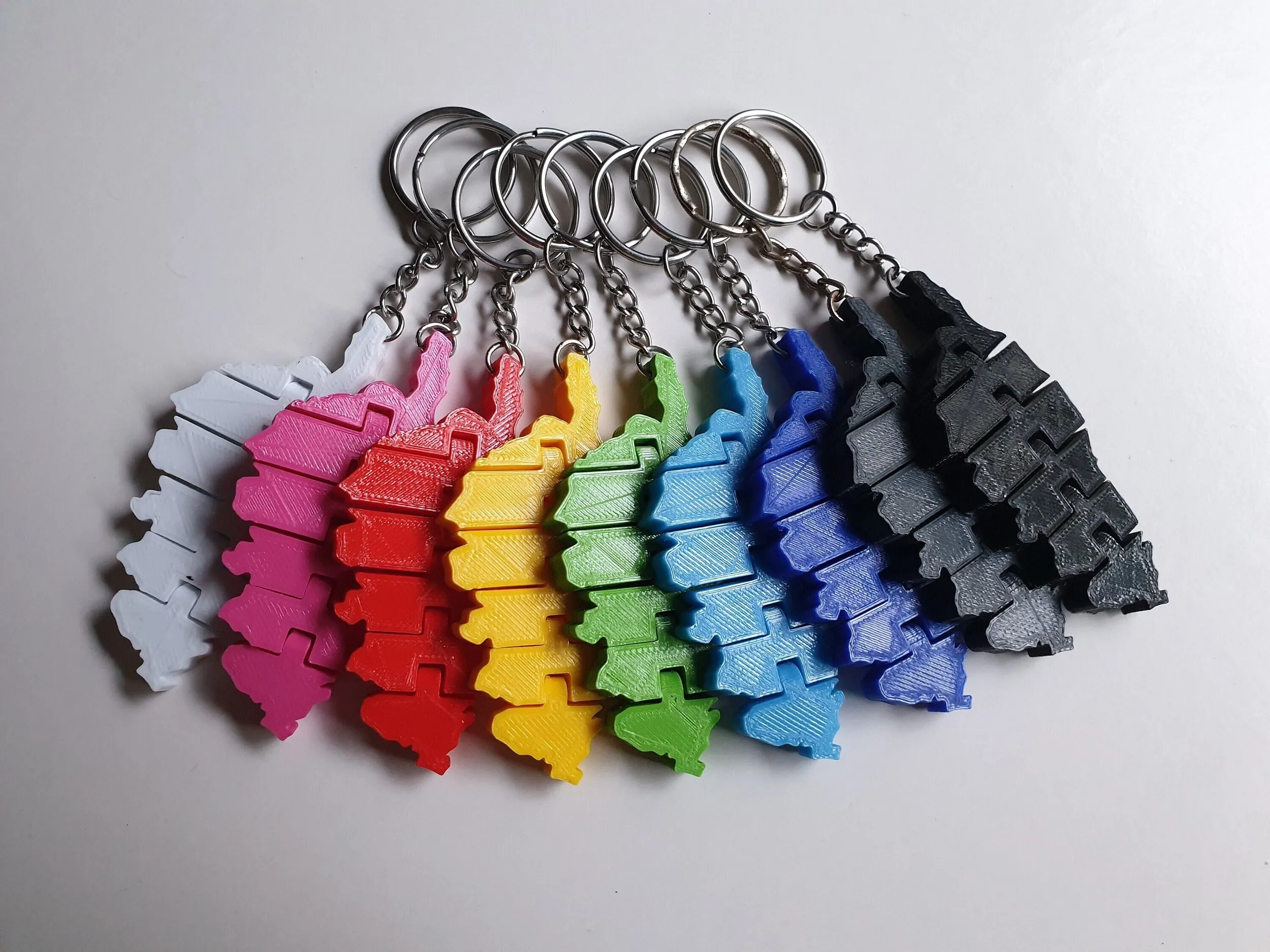 Porte-clefs personnalisé en résine