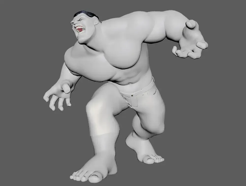 Hulk énervé