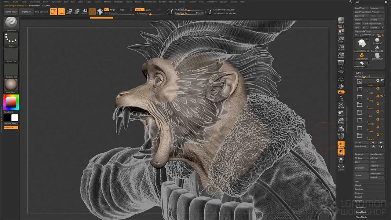 Preparing ZBrush Models for 3D Printing