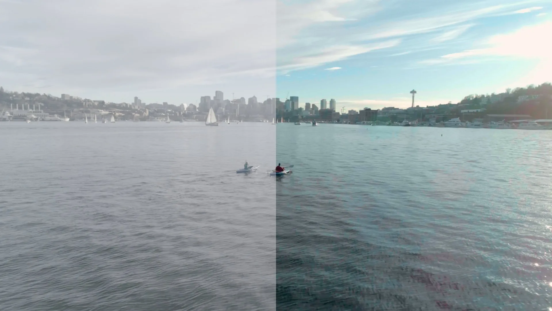 Réglage de couleur avec Drone