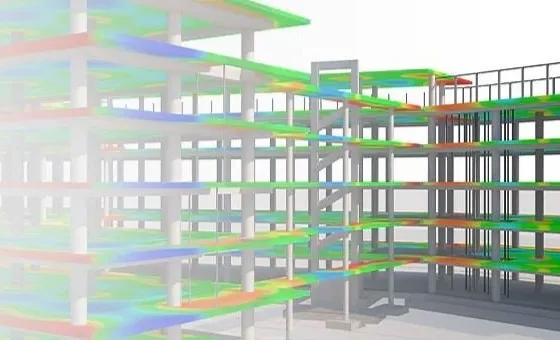réseau électrique modélisé sur revit