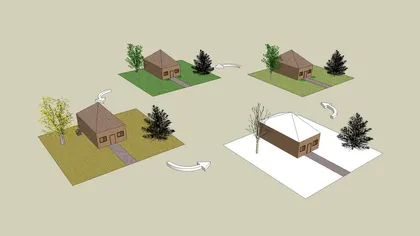 Saisons sketchup