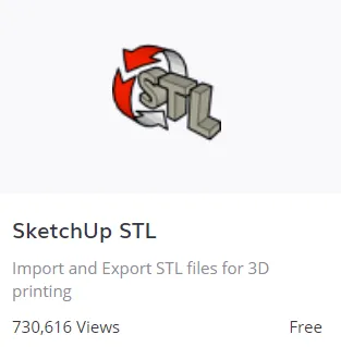 SketchUp STL