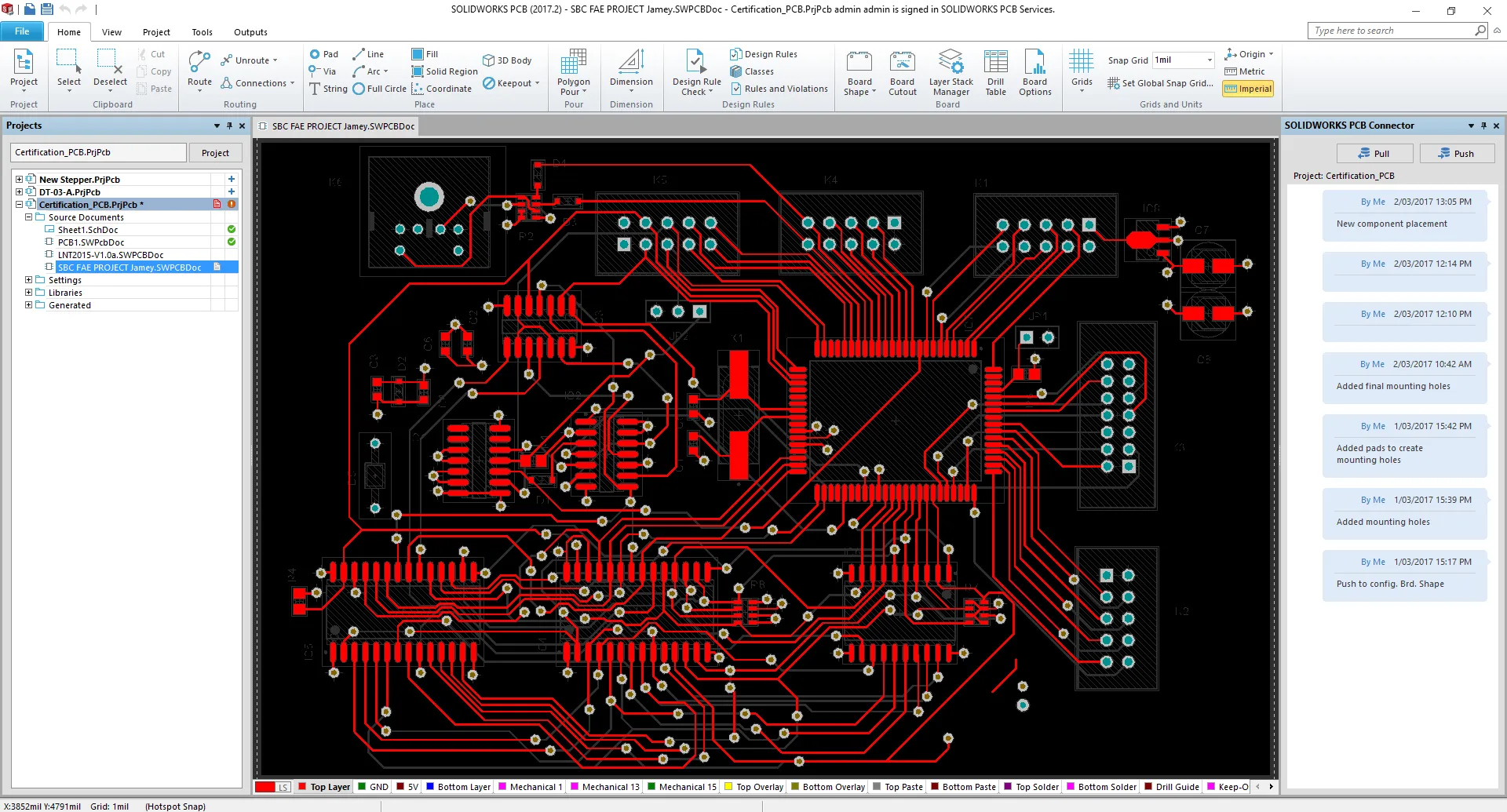 Solidworks PCB