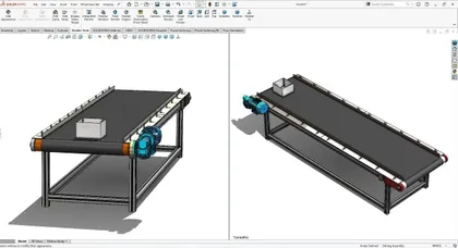 Système de convoyage SolidWorks