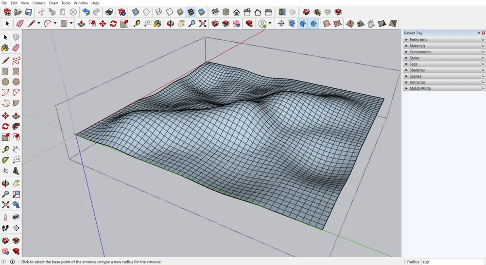 Modélisation de terrain et relief sur SketchUp