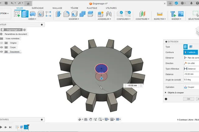 Comment ajouter des trous à un modèle existant dans Fusion 360 ?