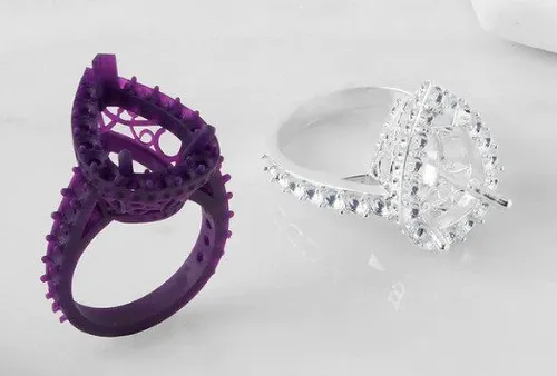 Bijoux conçus et imprimés en 3D