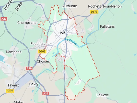 Carte de Dole