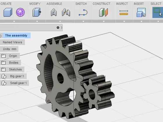 conception mécanique Fusion 360