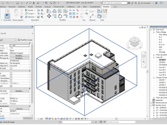 interfarce revit